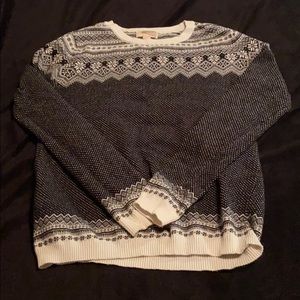 Black & White Forever 21 Holiday Sweater sz Small